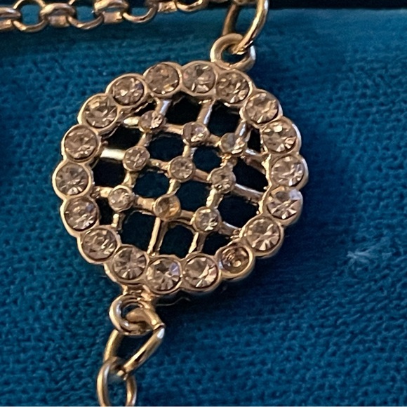 Lulu Frost For J. Crew Bracelet Heirloom Crystalline Cameo Charms Gold Bracelet - Picture 5 of 8